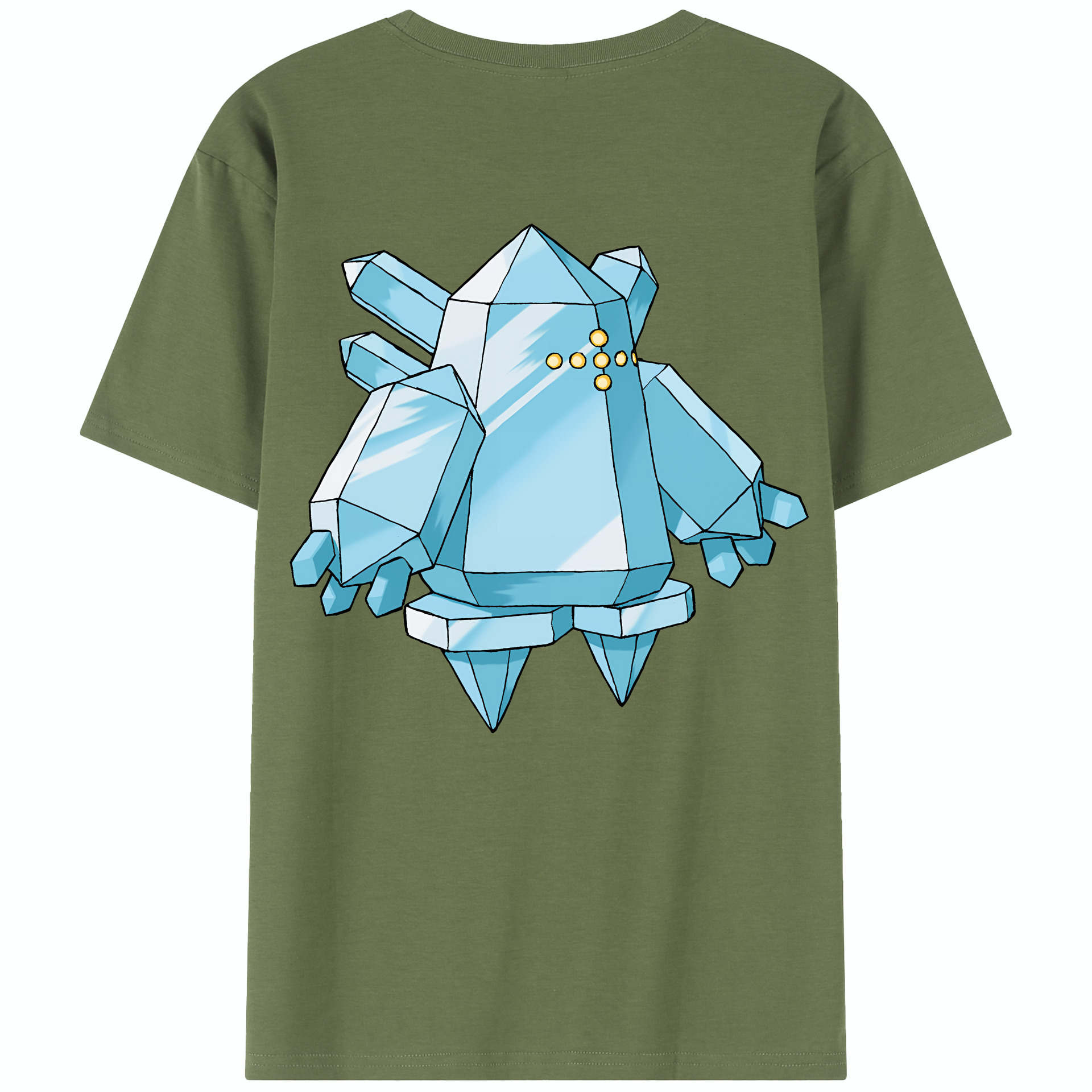 （画像用） ポケットモンスター Pokémon 綿100％半袖Tシャツ（背面プリント）